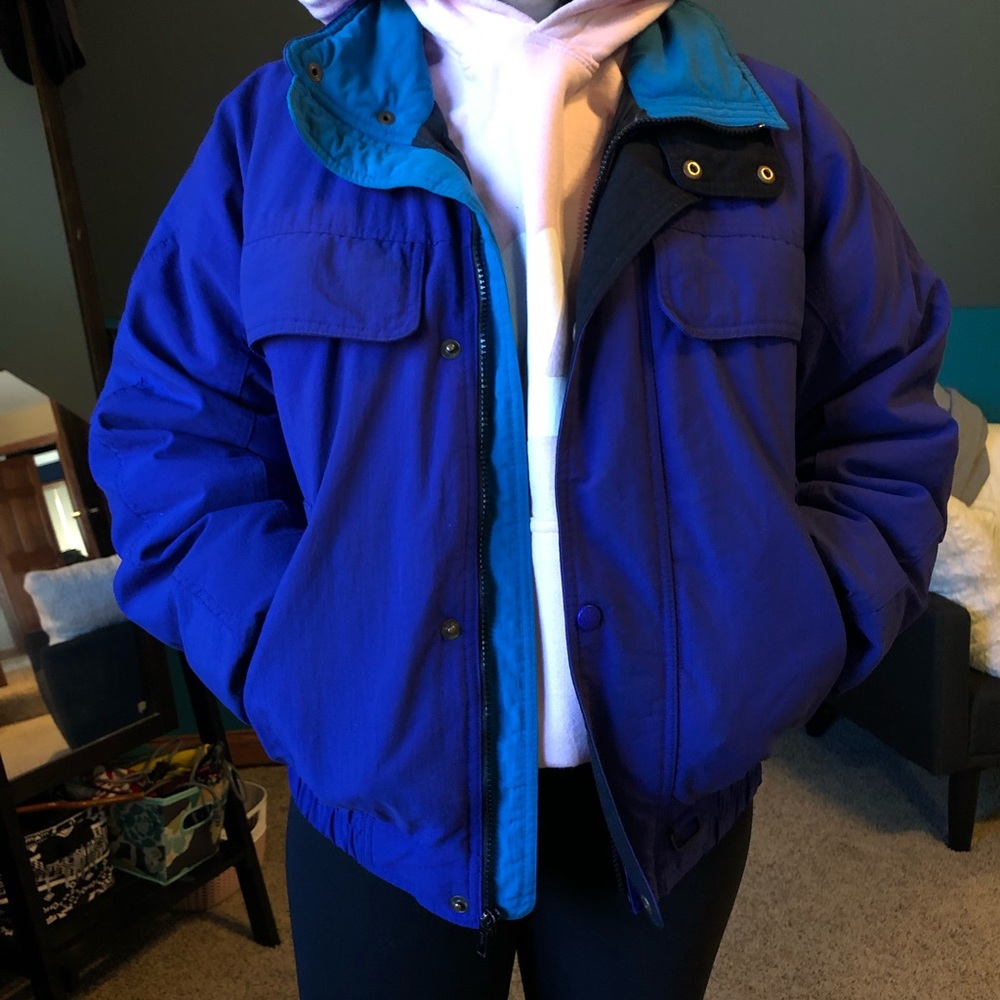 Vintage Eddie Bauer winter puffer coat.
